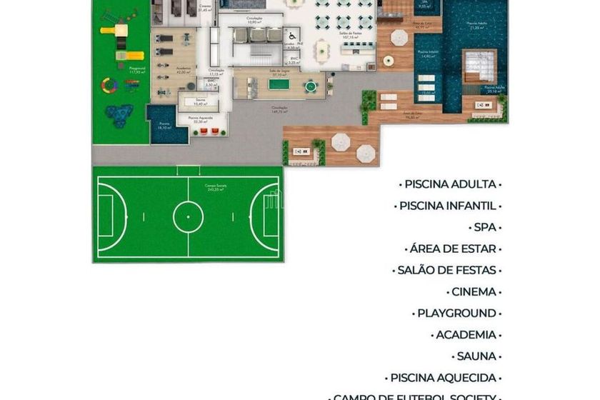 Apartamento &agrave; venda - 142m&sup2; - Meia Praia