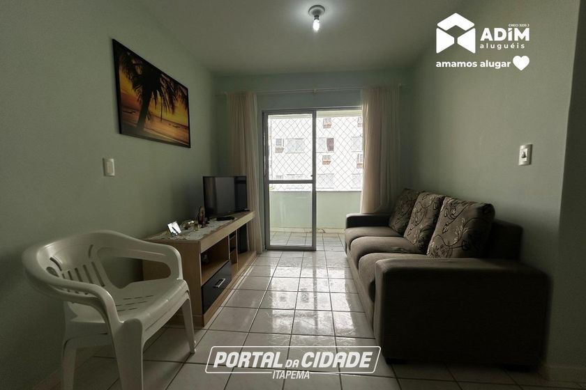 Apartamento para alugar - 61m&sup2; - Meia |Praia