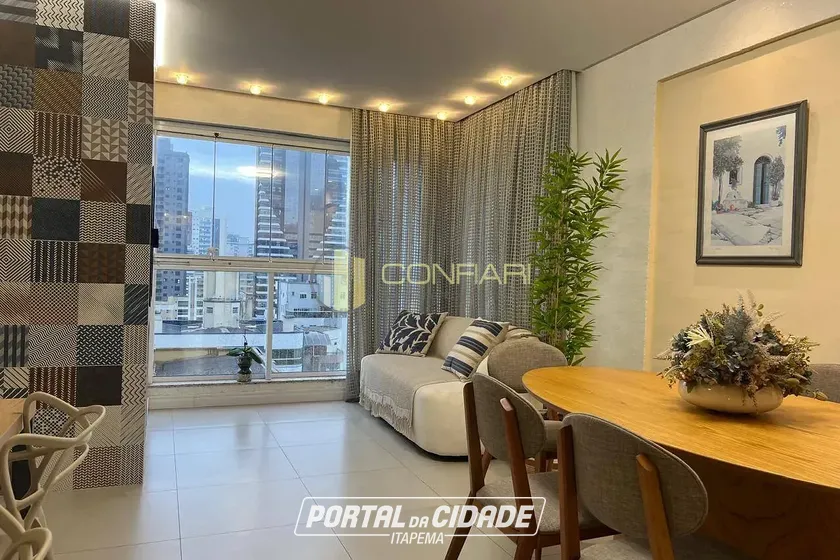 Apartamento para alugar - 107m&sup2; - meia praia