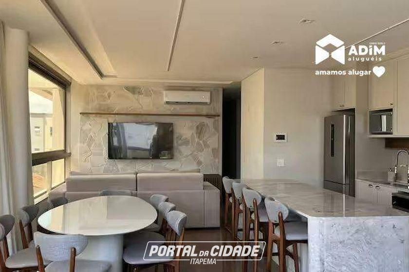 Apartamento para alugar - 119m&sup2; - Praia Brava de Itaja&iacute;