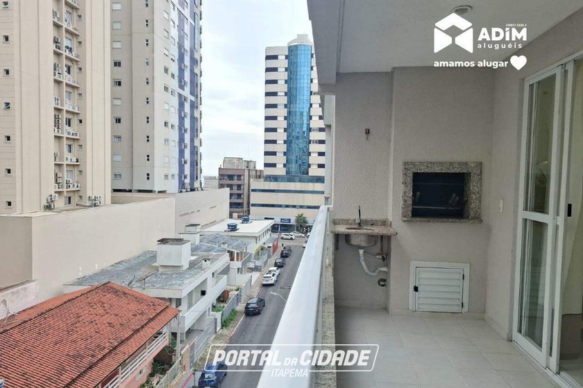 Apartamento para alugar - 64m&sup2; - Meia Praia