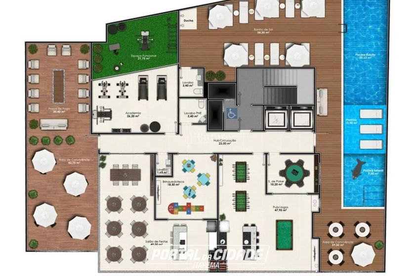 Apartamento &agrave; venda - 68m&sup2; - Morretes
