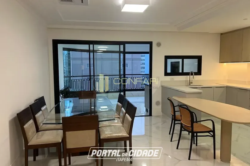 Apartamento para alugar - 187m&sup2; - meia praia