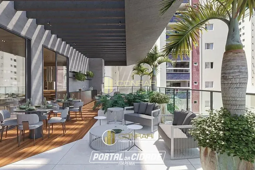 Apartamento &agrave; venda - 152m&sup2; - Meia Praia