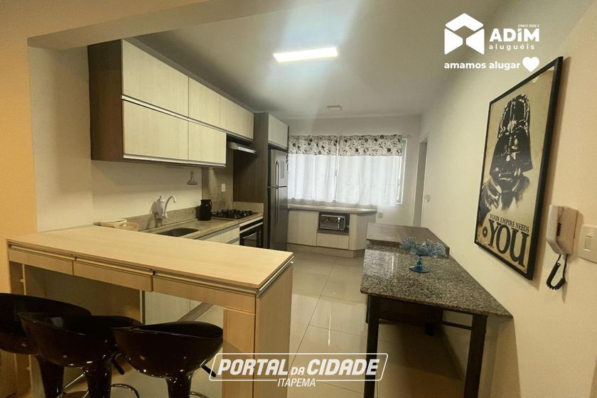 Apartamento para alugar - 140m&sup2; - Centro
