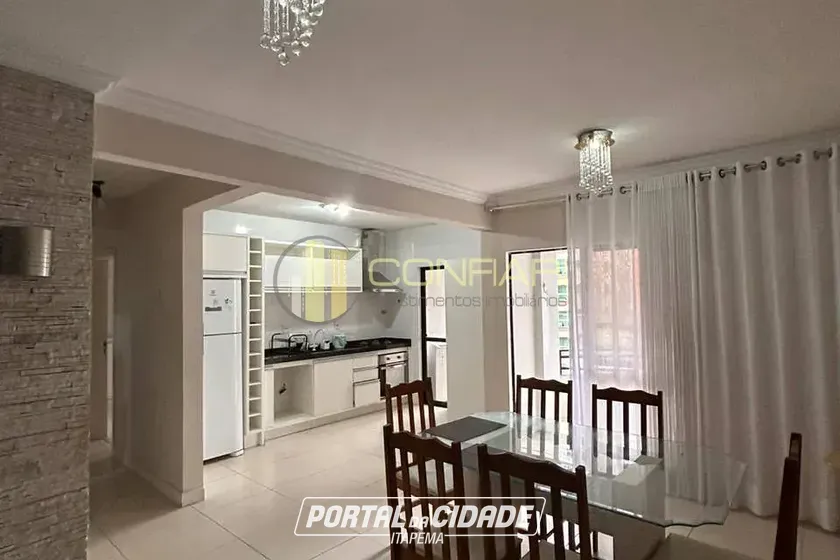 Apartamento para alugar - 70m&sup2; - Meia Praia