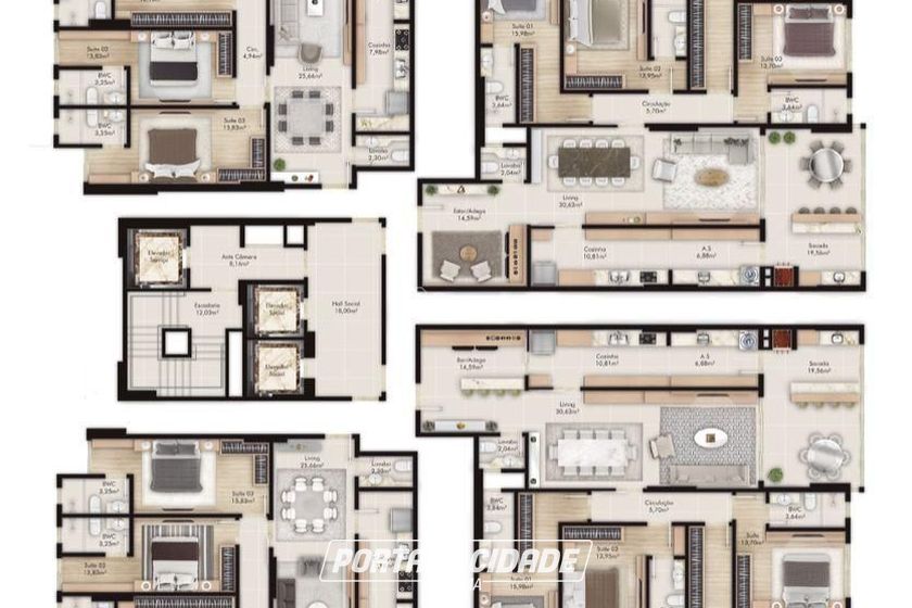 Apartamento &agrave; venda - 195m&sup2; - Ilhota