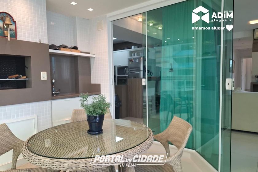 Apartamento para alugar - 191m&sup2; - Meia |Praia