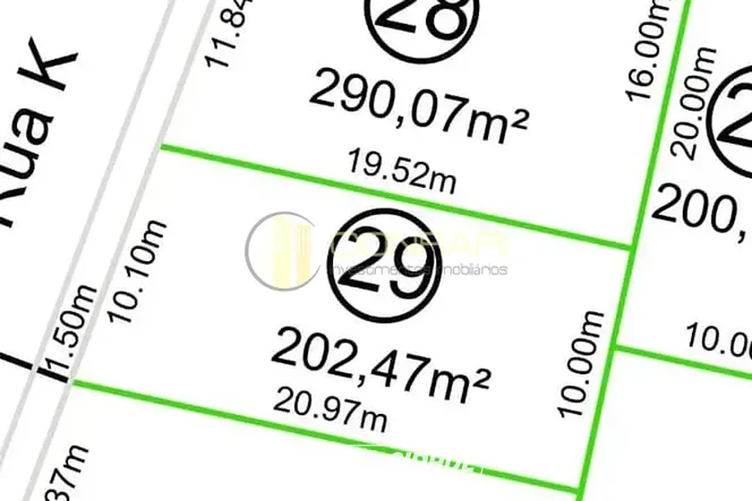 Terreno &agrave; venda - 200m&sup2; - Sert&atilde;o do trombudo