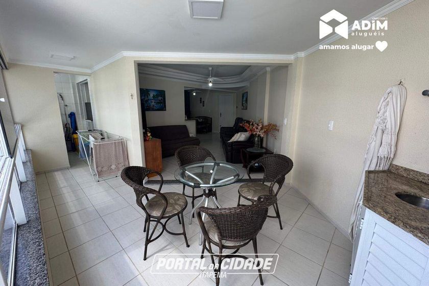 Apartamento para alugar - 87m&sup2; - Centro
