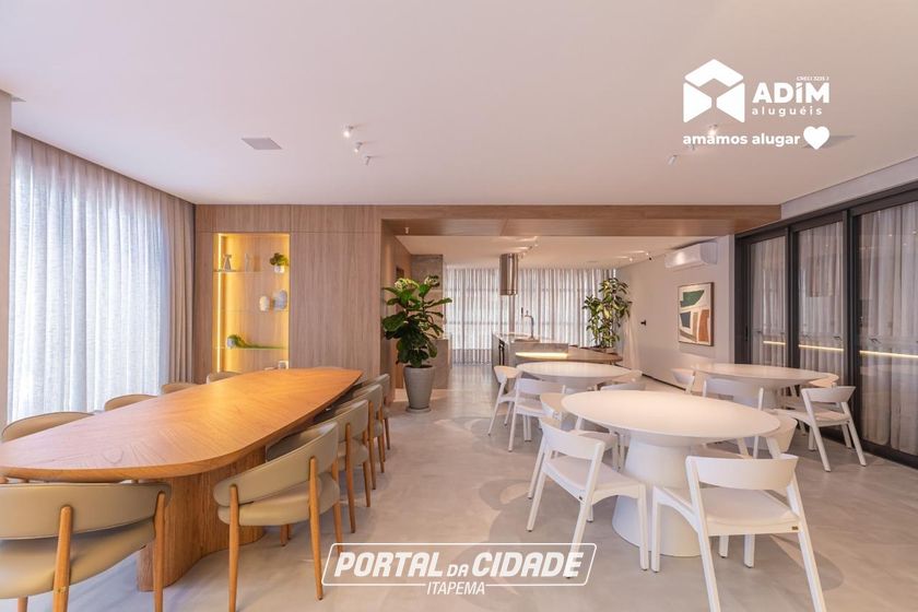 Apartamento para alugar - 125m&sup2; - Meia Praia
