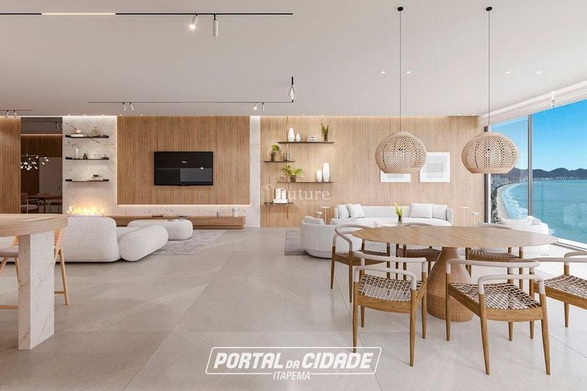 Apartamento &agrave; venda - Meia Praia