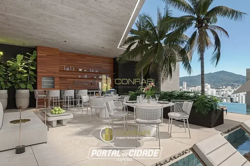 Apartamento &agrave; venda - 152m&sup2; - Meia Praia