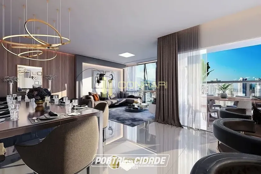 Apartamento &agrave; venda - 169m&sup2; - Meia Praia