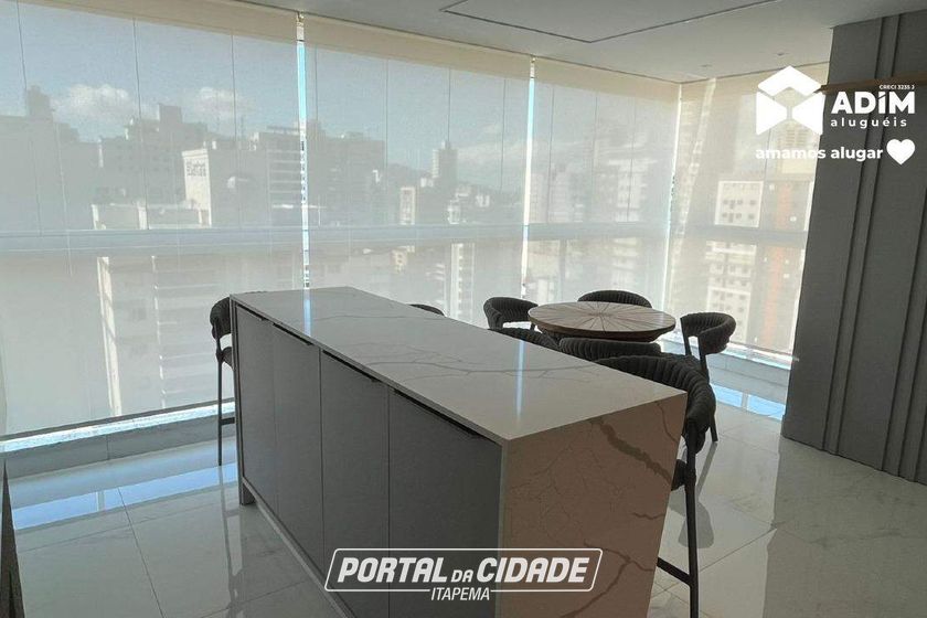 Apartamento para alugar - 160m&sup2; - Meia Praia