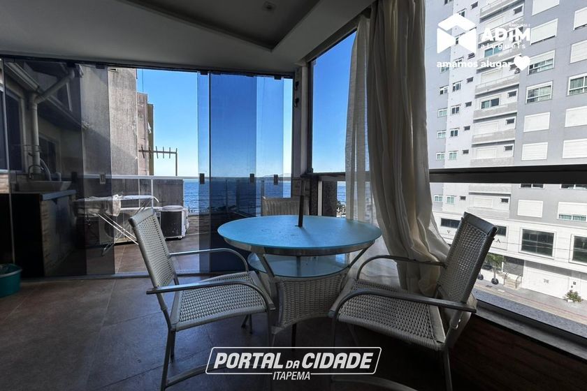 Apartamento para alugar - 100m&sup2; - Meia Praia