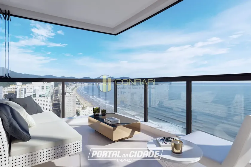 Apartamento &agrave; venda - 198m&sup2; - Meia Praia