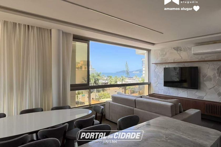 Apartamento para alugar - 119m&sup2; - Praia Brava de Itaja&iacute;