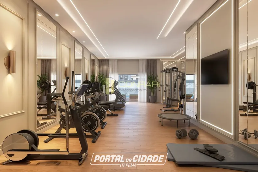 Apartamento &agrave; venda - 211m&sup2; - Meia Praia