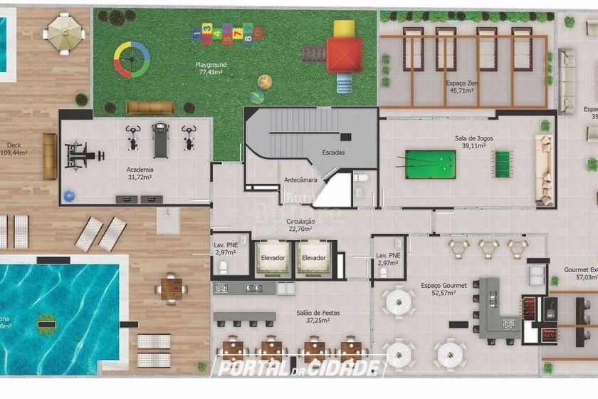 Apartamento &agrave; venda - Meia Praia