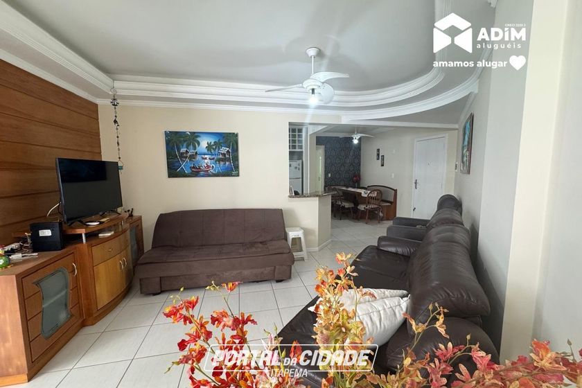 Apartamento para alugar - 87m&sup2; - Centro