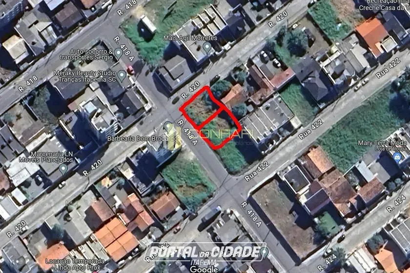Terreno &agrave; venda - 252m&sup2; - MORRETES