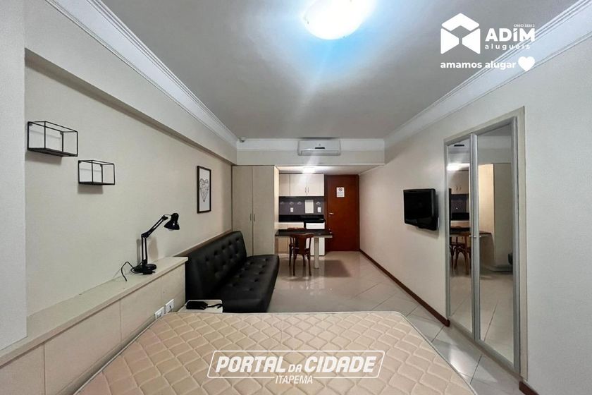 Apartamento para alugar - 25m&sup2; - Centro