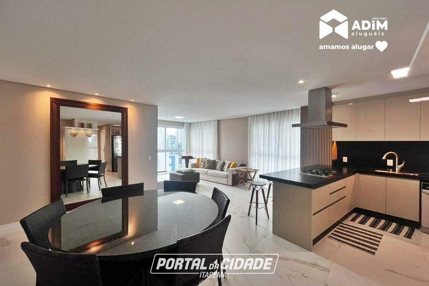 Apartamento para alugar - 120m&sup2; - Centro