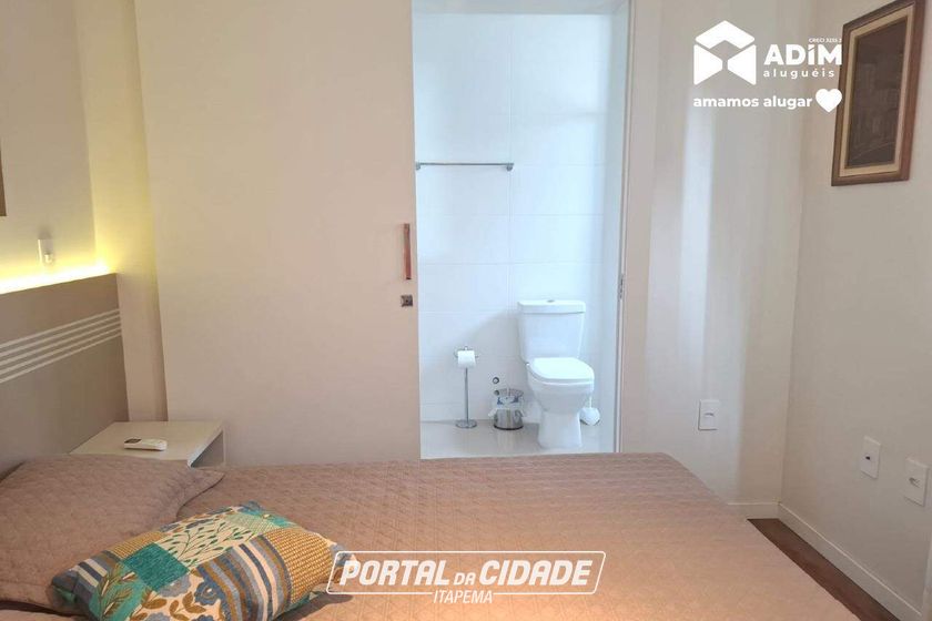 Apartamento para alugar - 128m&sup2; - Meia Praia