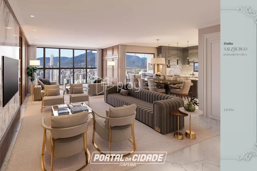 Apartamento &agrave; venda - 213m&sup2; - meia praia