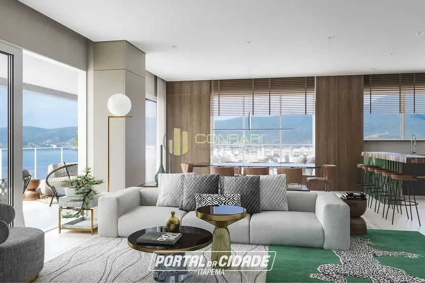 Apartamento &agrave; venda - 213m&sup2; - Meia Praia