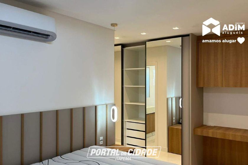 Apartamento para alugar - 160m&sup2; - Meia Praia