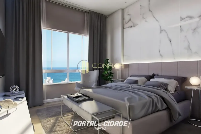 Apartamento &agrave; venda - 127m&sup2; - Meia Praia