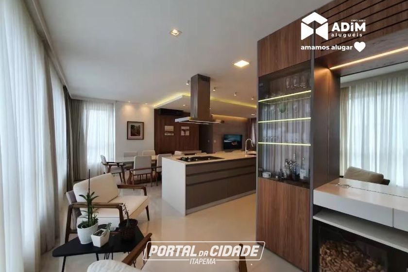 Apartamento para alugar - 134m&sup2; - Centro