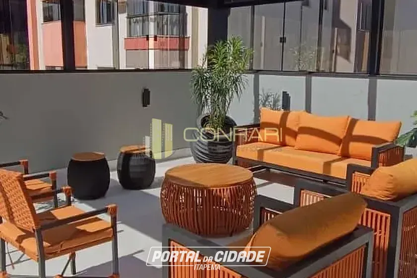 Apartamento &agrave; venda - 129m&sup2; - Meia Praia