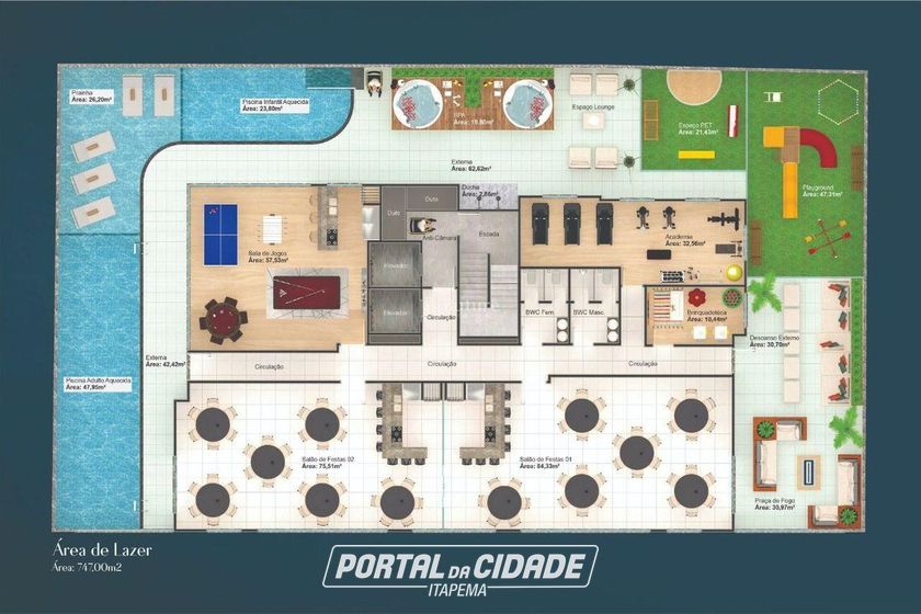 Apartamento &agrave; venda - 66m&sup2; - Morretes