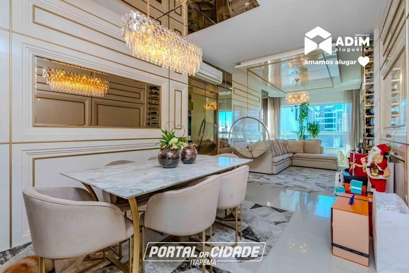 Apartamento para alugar - 90m&sup2; - Praia Brava de Itaja&iacute;