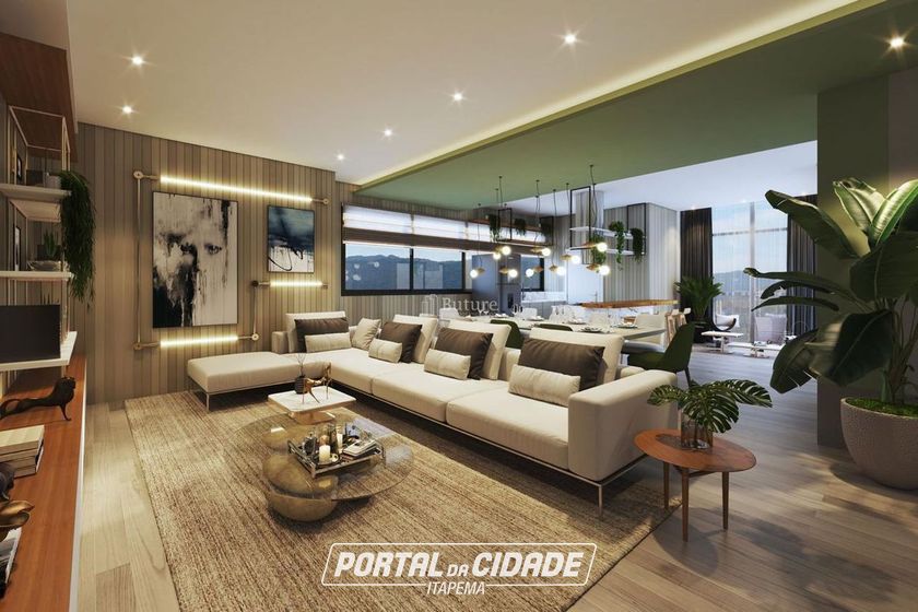 Apartamento &agrave; venda - 142m&sup2; - Meia Praia