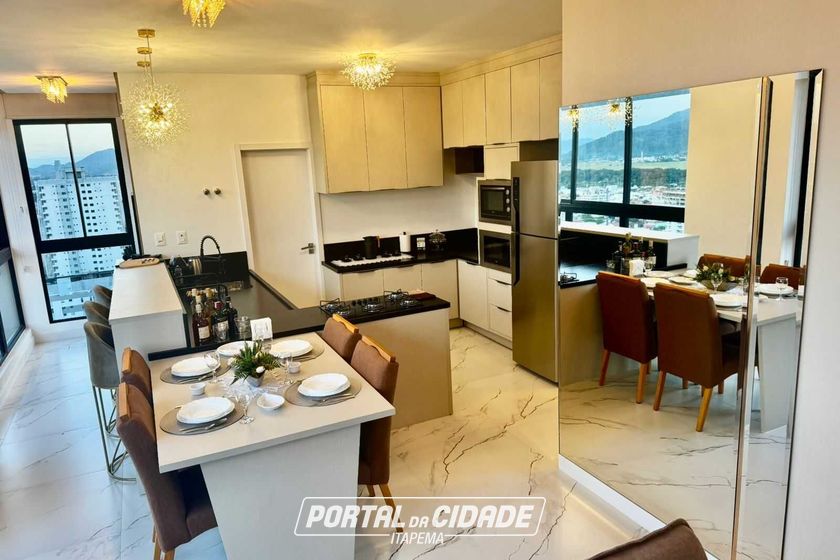 Apartamento &agrave; venda - 92m&sup2; - Balne&aacute;rio Pereque