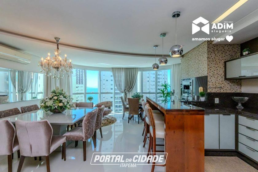 Apartamento para alugar - 128m&sup2; - Centro