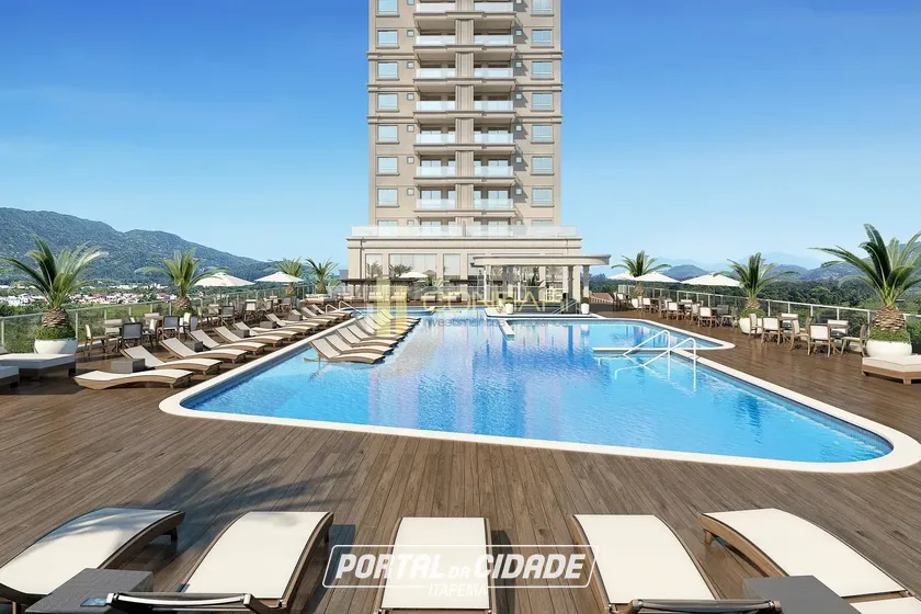 Apartamento &agrave; venda - 127m&sup2; - Meia Praia