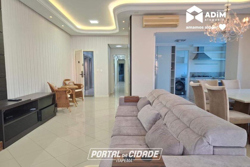 Apartamento para alugar - 172m&sup2; - Meia Praia
