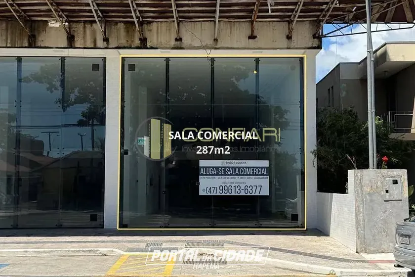 Sala Comercial para alugar - 287m&sup2; - pereque