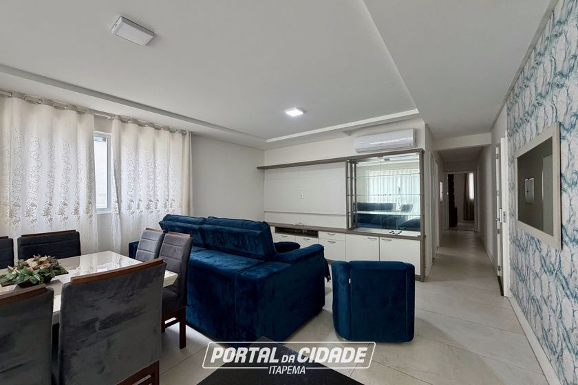 Apartamento &agrave; venda - 110m&sup2; - Meia Praia