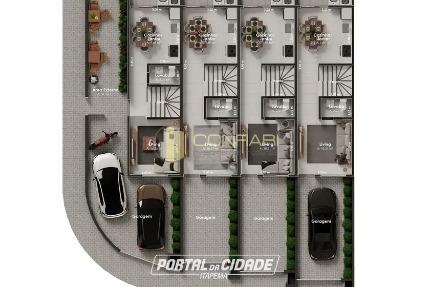 Sobrado &agrave; venda - 79m&sup2; - Sert&atilde;o do Trombudo