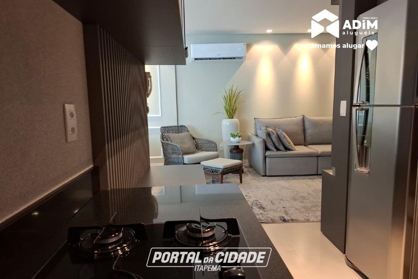 Apartamento para alugar - 142m&sup2; - Meia Praia
