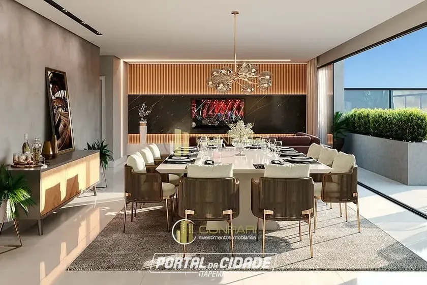 Apartamento &agrave; venda - 133m&sup2; - Meia Praia