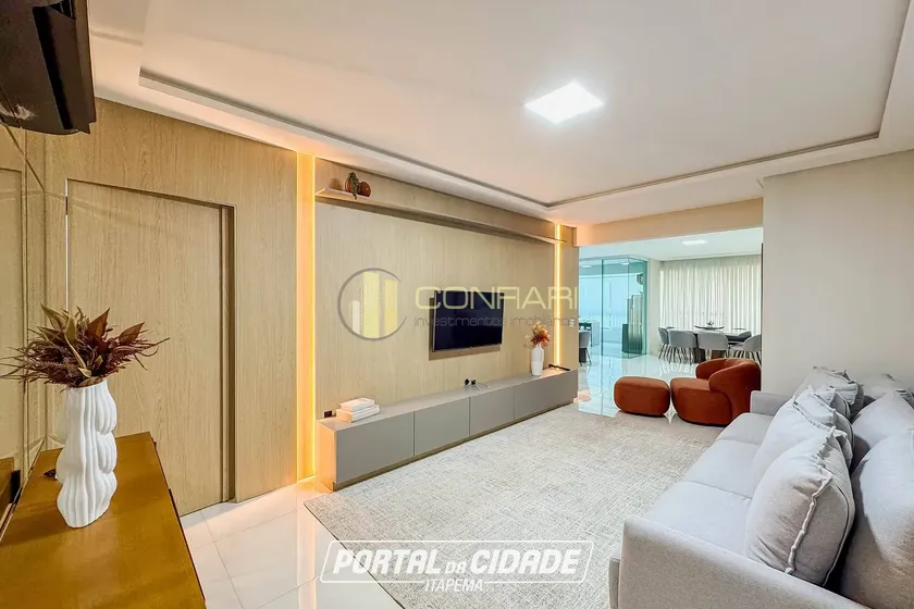 Apartamento &agrave; venda - 185m&sup2; - MEIA PRAIA