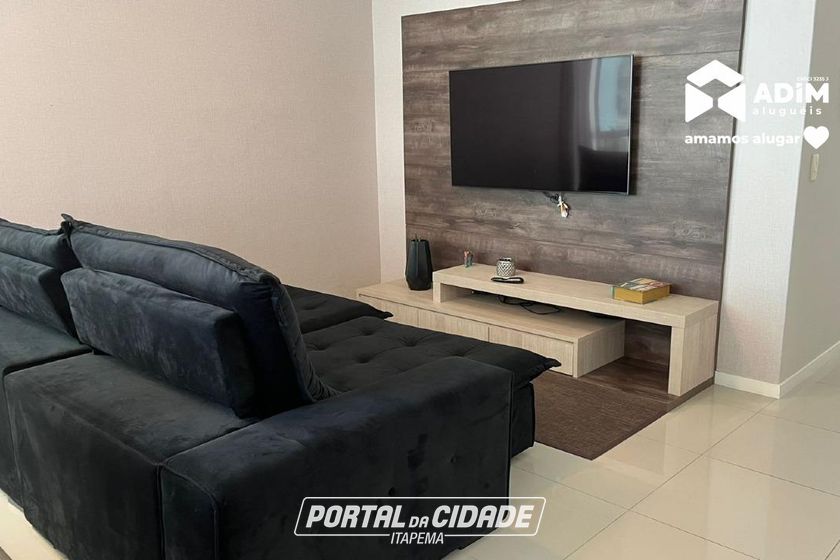 Apartamento para alugar - 110m&sup2; - Meia Praia