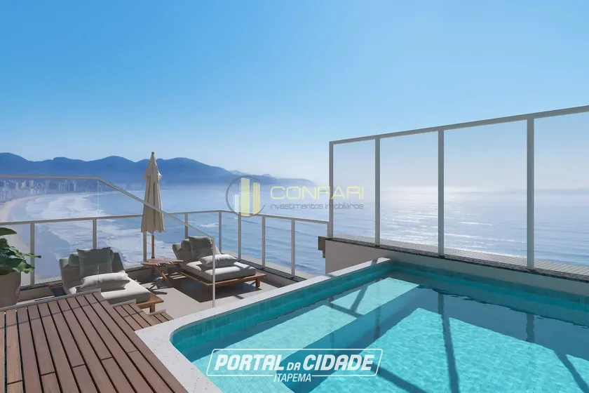 Apartamento &agrave; venda - 186m&sup2; - Meia Praia
